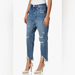 NEW! Blank NYC | 'The Madison' Ripped Crop Shark Bite Jeans - [size 28]